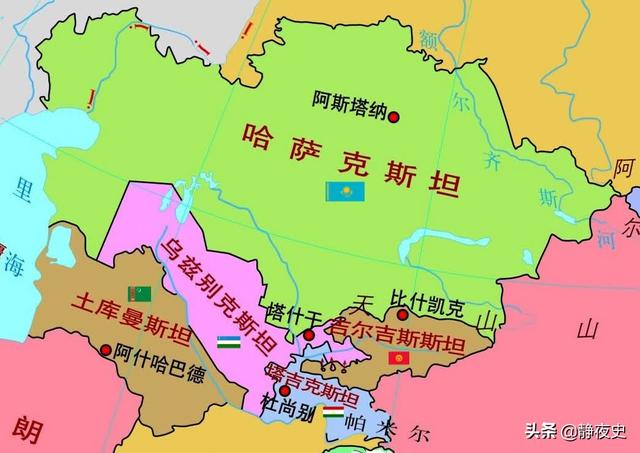中国中亚五国是哪五国（中国+中亚五国是哪五国）